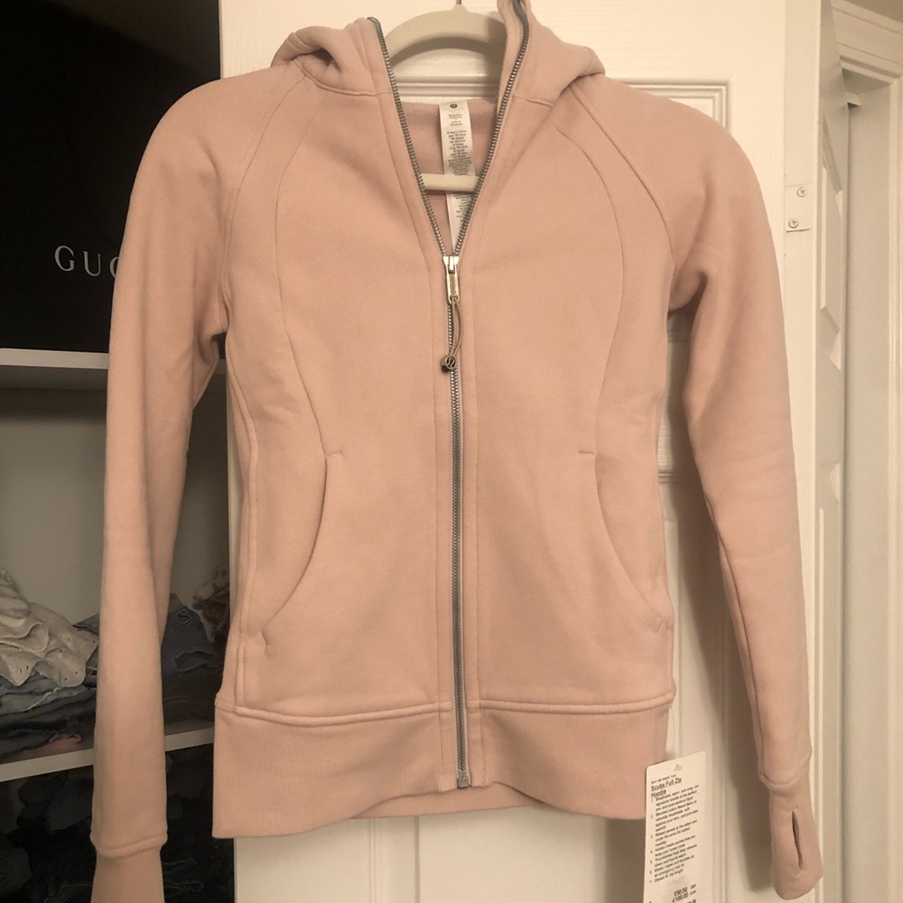 Scuba full zip “Pink Mist” size 0